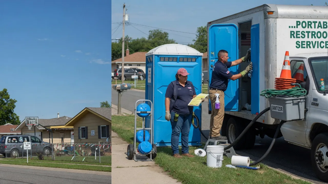 Portable Toilet Rental in Shepardsville, IN near me